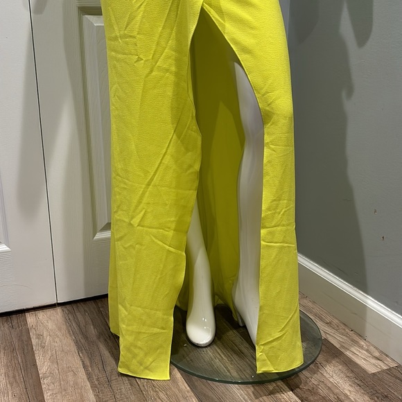 NWOT Dress the Population Kai in lemongrass - Picture 7 of 15